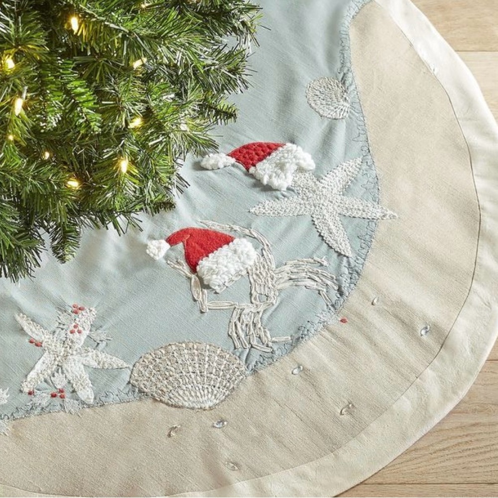 Pier 1 Christmas tree skirt